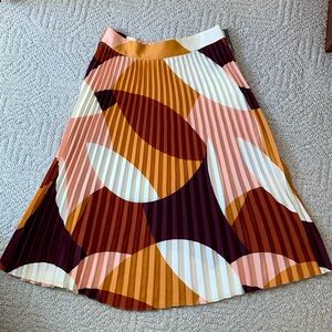 Beautiful knife pleated skirt